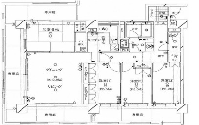 【間取り】 | ヒューマンズ新宮駅前☆仲介手数料無料☆