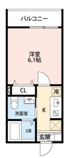 【間取り】 | Hale Moana 一橋学園 | 間取りです。