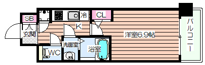 【間取り】 | ファーストレジデンス大阪ベイサイド