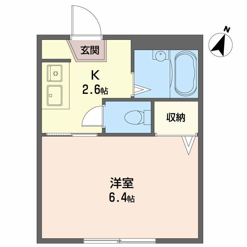 クレセント串山の間取り