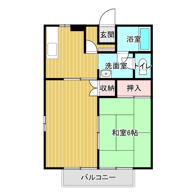 ストークホームⅥの間取り