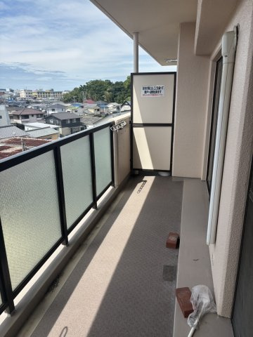 チサンマンション中之島のバルコニー