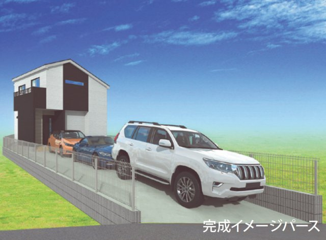横浜市都筑区池辺町 新築戸建て【仲介手数料無料】カースペース3台