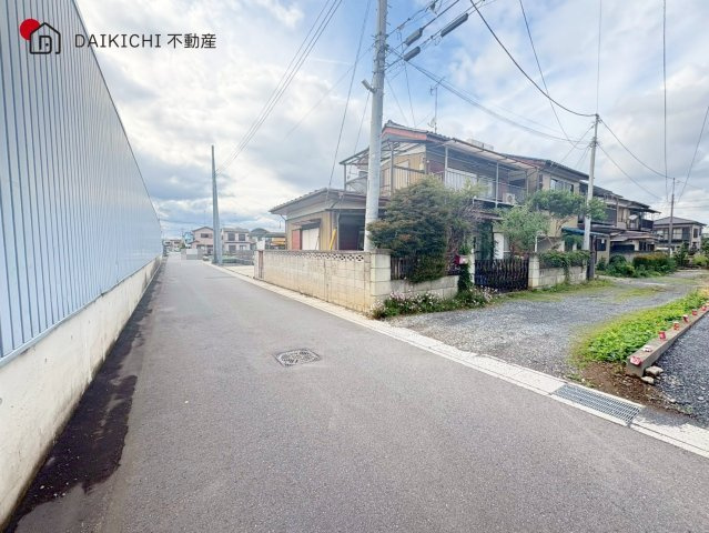 【前面道路含む現地写真】 | 鴻巣市八幡田　中古戸建