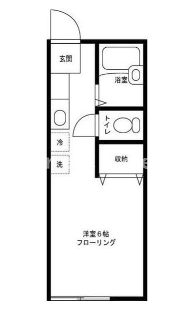 フローラ白山の間取り