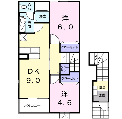 【間取り】 | クレストールＢ