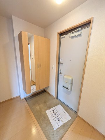 第5コスモスヴィラの玄関