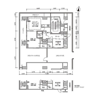 【間取り】 | 東雲キャナルコートCODAN16号棟
