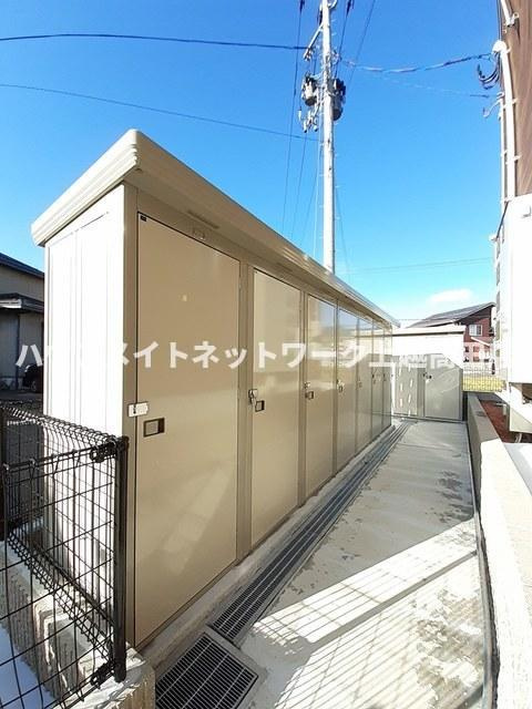 サンエアリーハウスの設備|外部物置