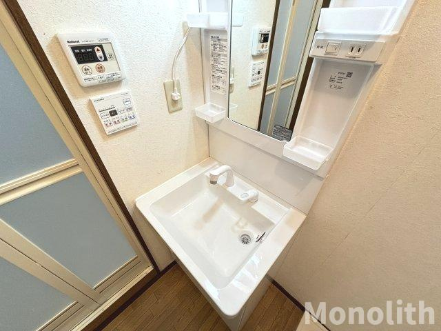 アンプルール光明池の洗面所