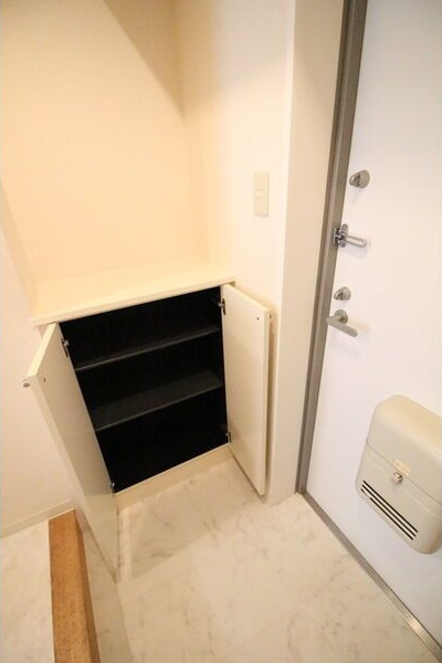 アンビックス・プリア茶屋ヶ坂の玄関