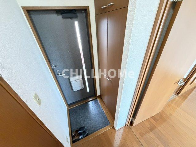 ローレルコートBの玄関|当社、チルホームのHPもご覧ください(^^)/物件情報多数♪