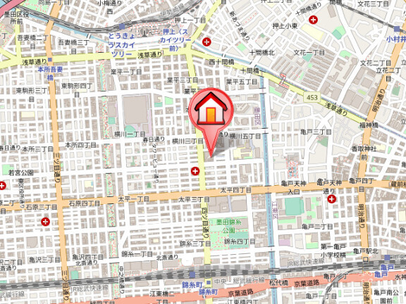 ＫｏＨａ錦糸町（こは錦糸町）(コハキンシチョウコハキンシチョウ)の地図