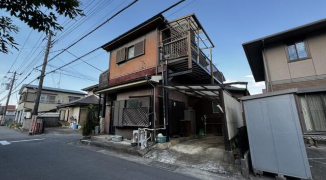 厚木市妻田北　売地の外観