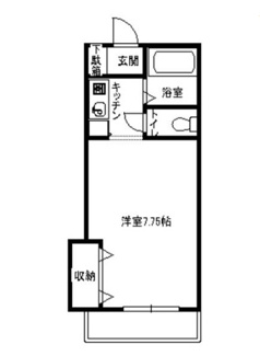 【間取り】 | ハイツひばり