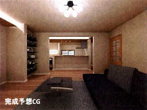 大和市つきみ野　リノベーション中古戸建の居間・リビング