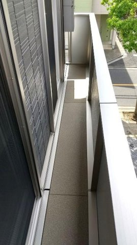 セレスティア北小岩のバルコニー