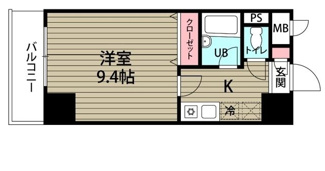 【間取り】 | ダイヤマンション(K-122) | 間取りです。