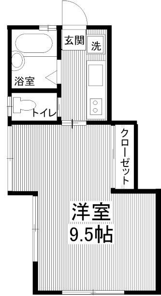 スペースⅡの間取り|間取りです。