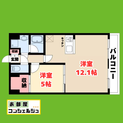 サリジェール瑞穂の間取り