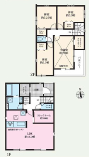  | 【名古屋市守山区高島町118新築戸建3号棟】仲介手数料無料！白沢小学校・守山北中学校