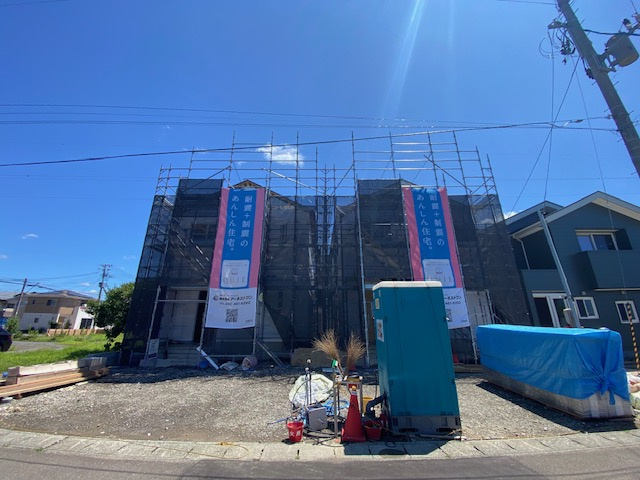 【新築戸建て】由利本荘市薬師堂第13　１号棟の外観|2026年8月3日撮影