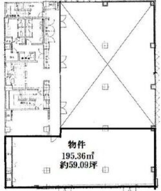 アーク白川公園ビルディング本館の外観