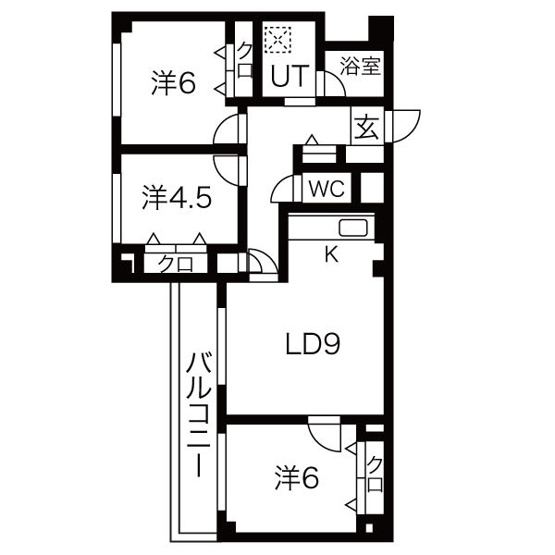 【間取り】 | リバーサイド青谷