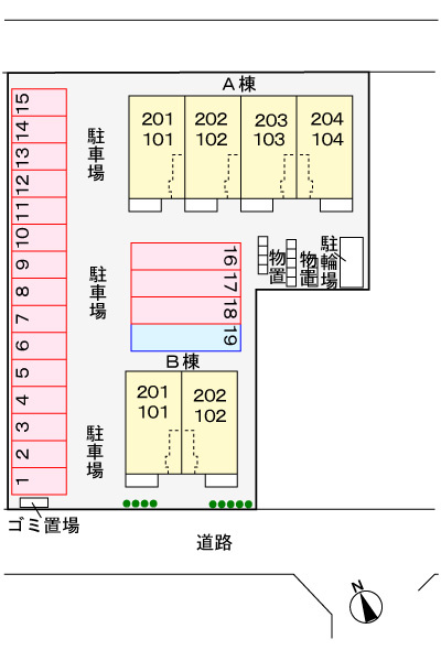 カレントパーク　ＳＫ　Ⅰの駐車場|駐車場