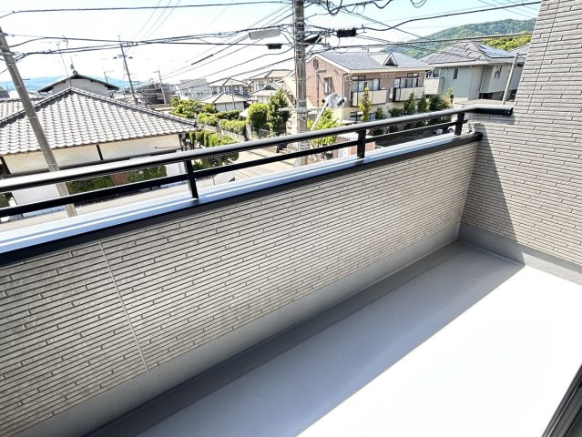 太宰府市五条6丁目3期のバルコニー