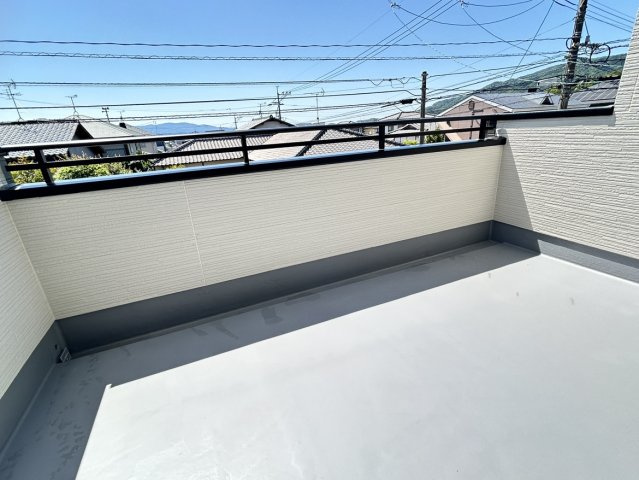 太宰府市五条6丁目3期のバルコニー