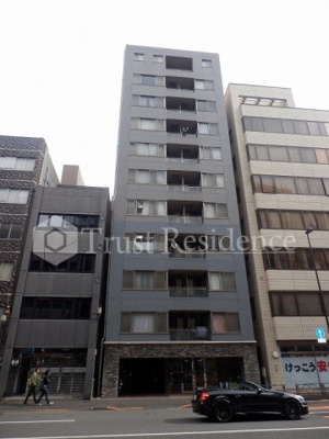 【外観】 | シュロス神田五軒町ツインフォルム | オートロック、モニター付きインターホン、宅配BOX、敷地内ゴミ置き場