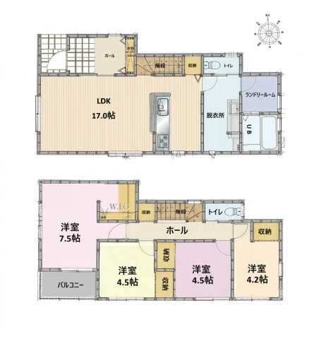 福岡市早良区梅林6丁目第6-2棟（1号棟）の完成予想図|外観も気になるポイント