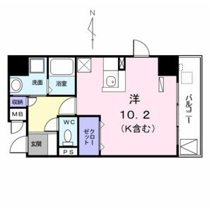 ベル　アンジュの間取り
