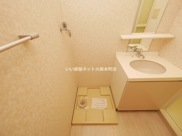 ウィルテラスなんば南（旧：サムティナンバ南）の洗面所