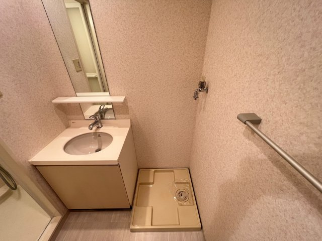 ウィルテラスなんば南（旧：サムティナンバ南）の洗面所