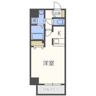 willDo松屋町の間取り