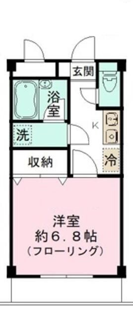 Ｆ－ｃｉｔｙ東葛西の間取り|間取りです。