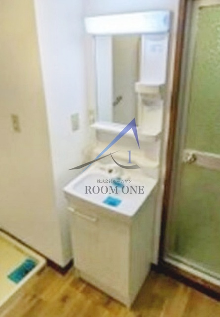サンハイツ竹内の洗面所|洗面台です。