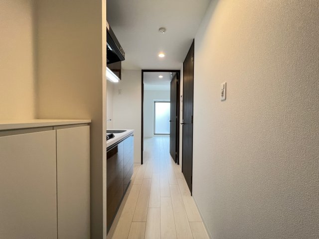 エグゼ難波WESTリバーの玄関