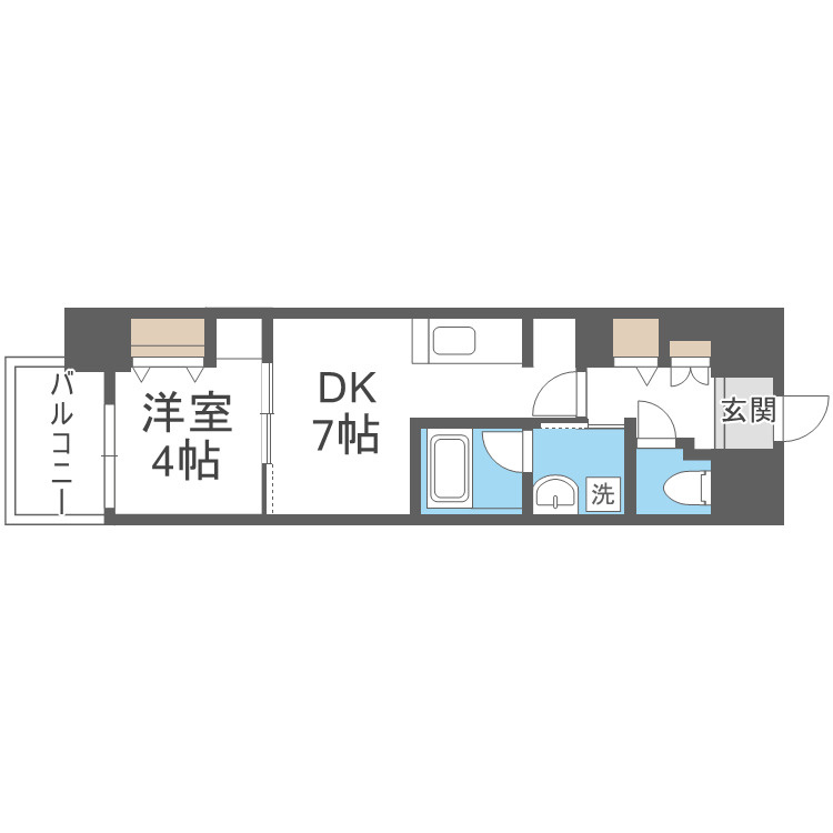 セイワパレス本町東の区画図