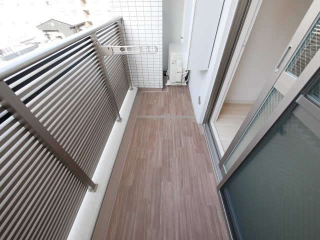 ハーヴェスト京町堀のバルコニー