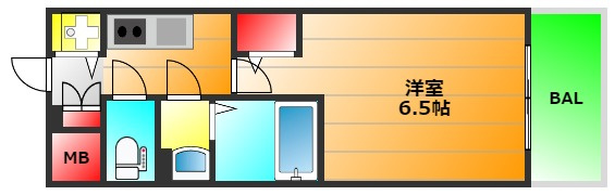 エスリードレジデンス本町パークフロントの間取り