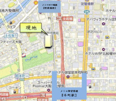 エスリードレジデンス本町パークフロントの地図