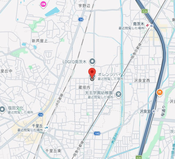 【地図】 | パル茨木
