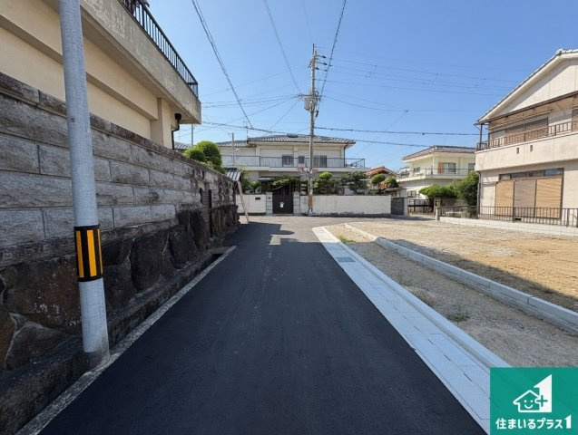 堺市美原区平尾　第4期　新築一戸建ての前面道路含む現地写真|現在建築中！落ち着いた街並みで新生活を始めることが出来そう！周辺の物件も併せてご紹介させて頂きます！