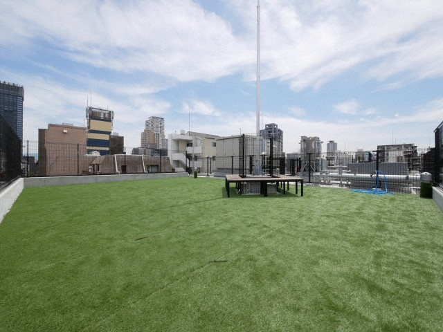 Uresidence Temmabashiの庭