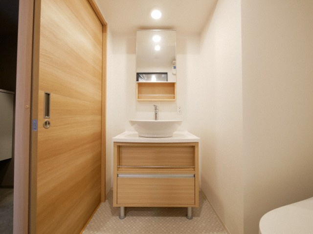 Uresidence Temmabashiの独立洗面台
