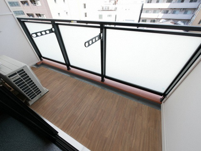 Uresidence Temmabashiのバルコニー