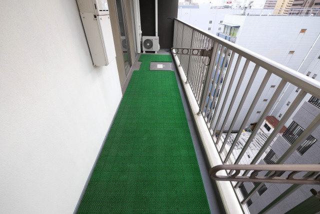 CASSIA福島駅前のバルコニー